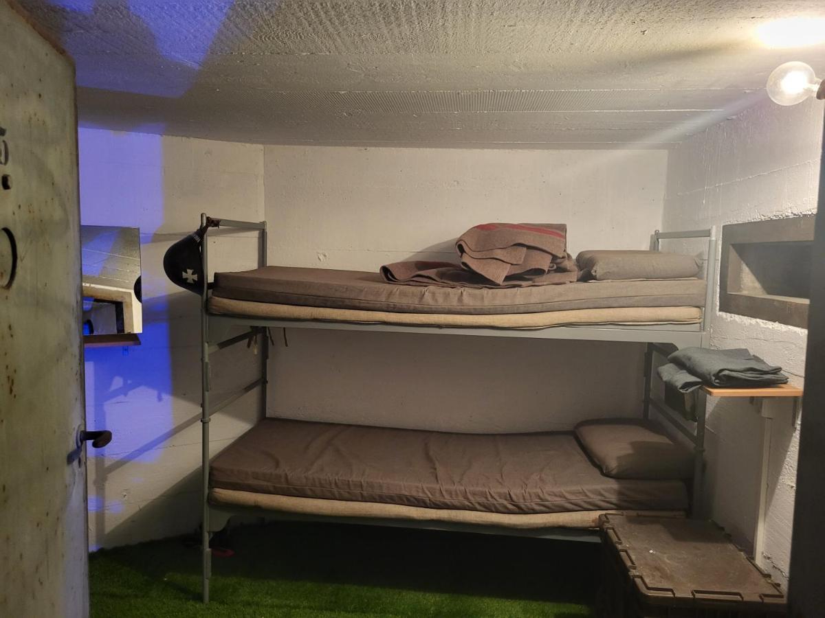 Swiss Army Camping Night / Militaerbunker St. Margrethen المظهر الخارجي الصورة